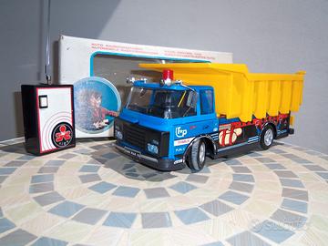 SIGE-Ellegi-Vintage camion Benna con Radiocomando-