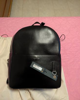 zaino vera pelle pineider daily 23