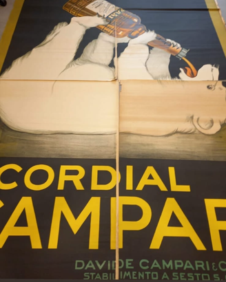 Manifesto pubblicitario Cordial Campari 