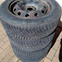 Ruote pneumatici antineve con dischi  185/65 R15