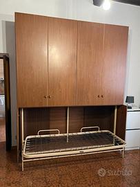 Armadio con letto a scomparsa