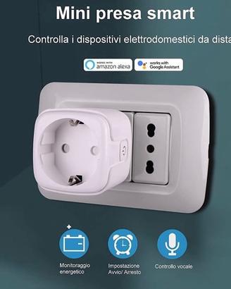 Presa intelligente 2 pezzi wifi Smart Plug