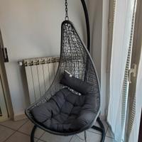 poltrona dondolo pensile