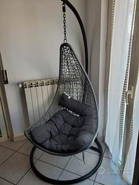 poltrona dondolo pensile