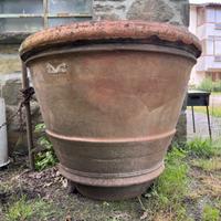 Antico  vaso-otre in terracotta