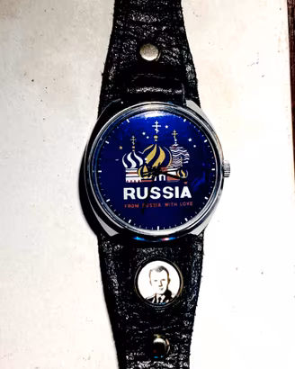Raketa Orologio Russo con Yuri Gagarin sovietico