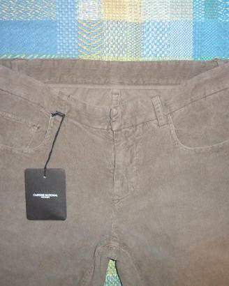 PANTALONI COSTUME NATIONAL HOMME tortora tg 46