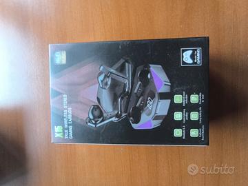 Auricolari bluetooth stile gaming 