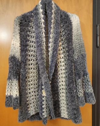 cardigan donna maniche 3/4 