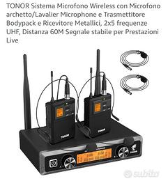  microfono archetto e lavalier