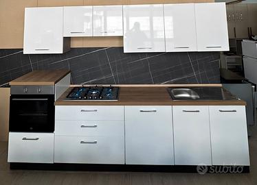 CUCINA MODERNA BIANCO LUCIDO