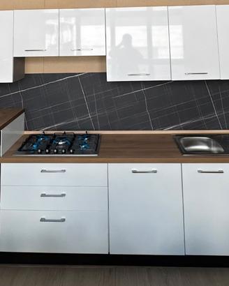 CUCINA MODERNA BIANCO LUCIDO
