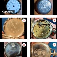 orologio remontoir vintage anni 30 forse argento