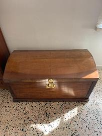 Baule legno restaurato