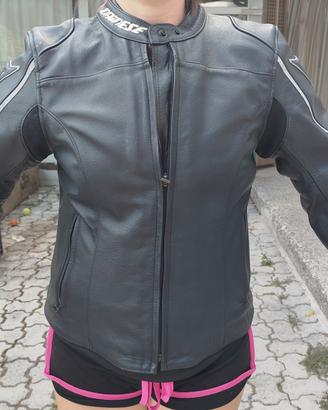 giacchetto da moto per donna