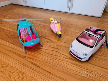Barbie 500/ Vespa/ Elicottero