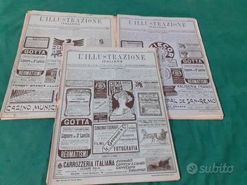 2 RIVISTA L'ILLUSTRAZIONE ITALIANA ANNO 1906