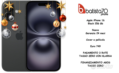 Apple iPhone 16 Black 256 Gb