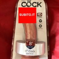 Dildo realistico 20 cm KING COCK Pipedream