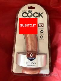 Dildo realistico 20 cm KING COCK Pipedream