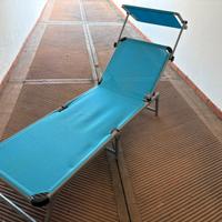 2 lettini mare in alluminio