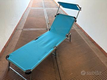 2 lettini mare in alluminio