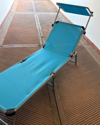 2 lettini mare in alluminio