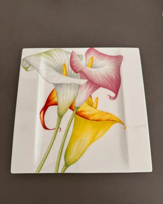 Piatto svuota tasche con tulipani