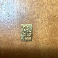 Lingotto oro valcambi 1 grammo