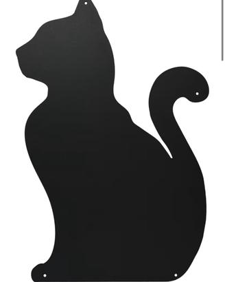 Lavagna magnetica a forma di gatto per calamite