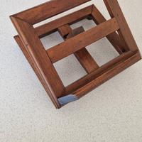 Leggio piccolo legno massello Noce Stock