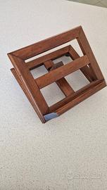 Leggio piccolo legno massello Noce Stock