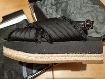 Sandali Zeppa neri n.37