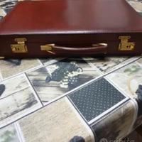 valigetta in pelle nuova