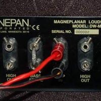 Magneplanar DWM subwoofer