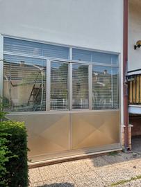 infisso in alluminio 254H× 294L