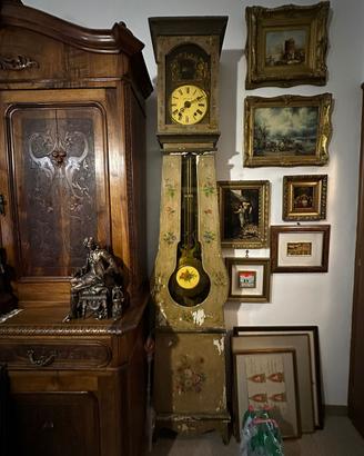 Orologio a Pendolo dell’800 Lovera Vaggione Cuneo