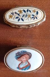 Scatoline porta pillole antiche vintage