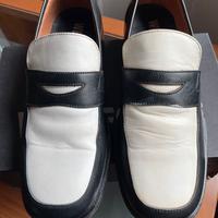 Mocassini black & white 42,5