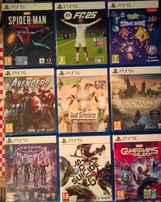 Giochi ps5 in blocco