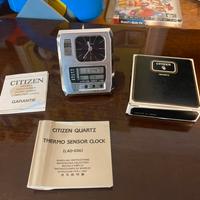 CITIZEN THERMO SENSOR CLOCK OROLOGIO VINTAGE