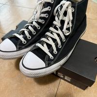 Converse all star alte nere e bianche