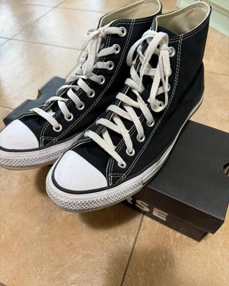 Converse all star alte nere e bianche