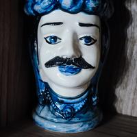 Testa di Moro ceramica di Caltagirone 