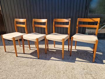 Set 4 sedie Vintage "Garni" Nils Jonsson,anni '60