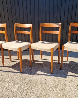 Set 4 sedie Vintage "Garni" Nils Jonsson,anni '60