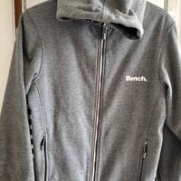 Bench felpa donna zip con cappuccio come nuova