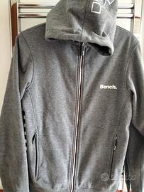 Bench felpa donna zip con cappuccio come nuova