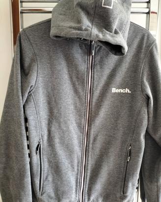 Bench felpa donna zip con cappuccio come nuova