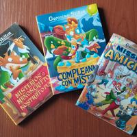 Tris di libri per bambini di Geronimo Stilton.